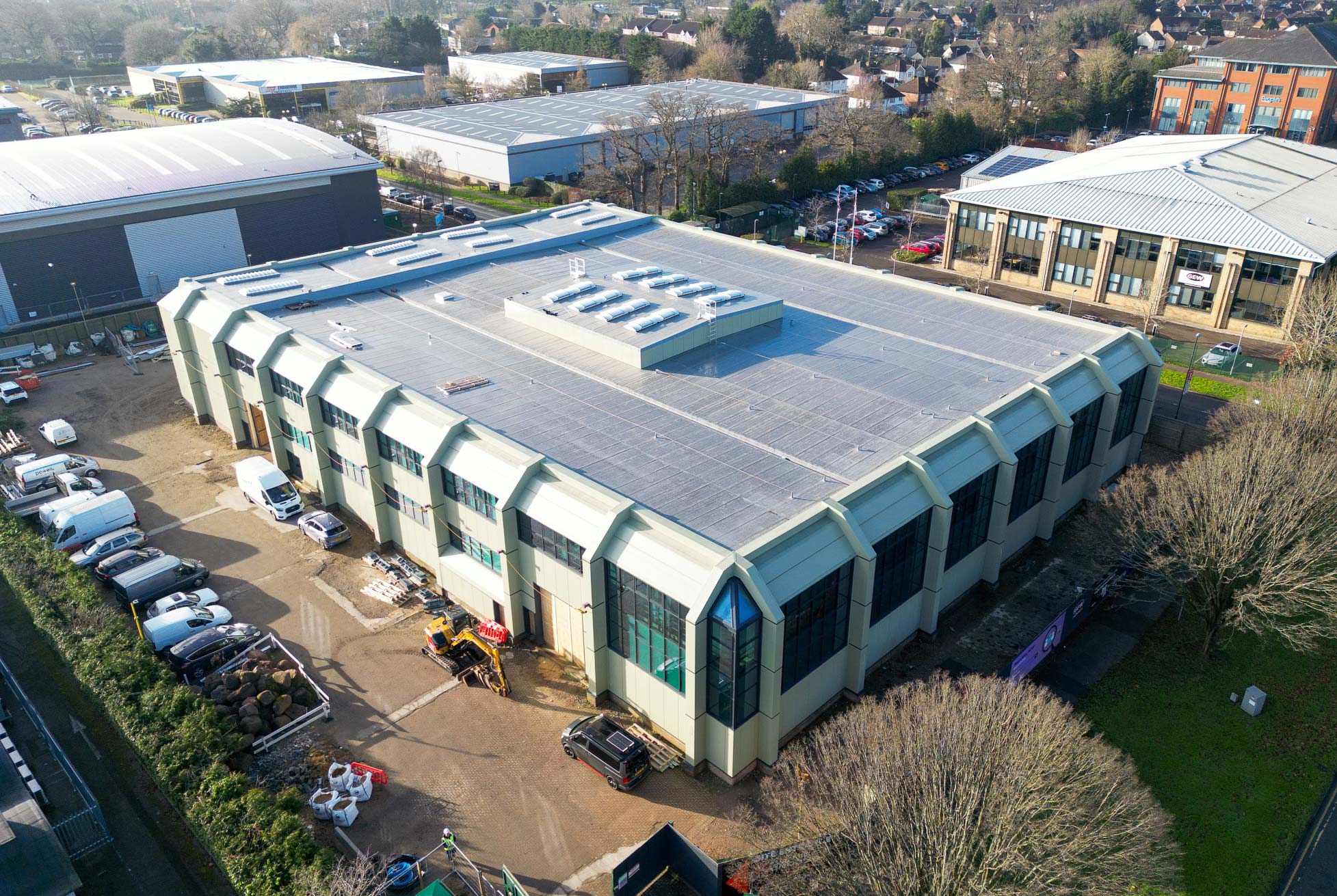 Carnegie Completes GEW Refurbishment & Build in Crawley